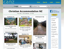 Tablet Screenshot of canz.co.nz